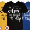 apa póló nekünk a világ