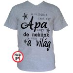 apa póló nekünk a világ szürke