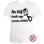 autós póló csicska szivó fehér