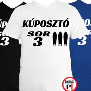 autós póló kúposztó sor 3
