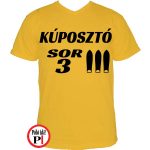 autós póló kúposztó sor 3 citrom