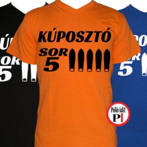 autós póló kúposztó sor 5