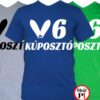 autós póló kúposztó v6