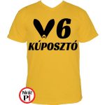 autós póló kúposztó v6 citrom