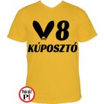 autós póló kúposztó v8 citrom
