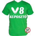 autós póló kúposztó v8 zöld