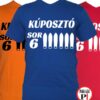 autós póló sor 6 kúposztó