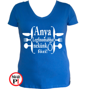 családi póló anya főz kek