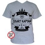 Férfi ezt a szart kaptam karácsonyra póló szürke