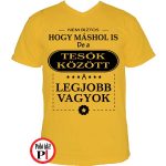 Férfi mások között testvér póló citrom