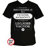 Férfi mások között testvér póló fekete