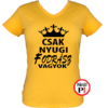 fodrász póló csak nyugi citrom