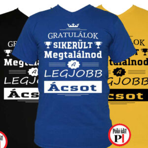 gratulálok ács póló