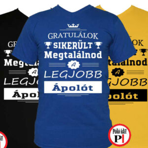 gratulálok ápoló póló