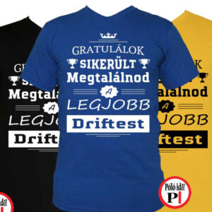 gratulálok drift póló
