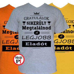gratulálok eladó póló