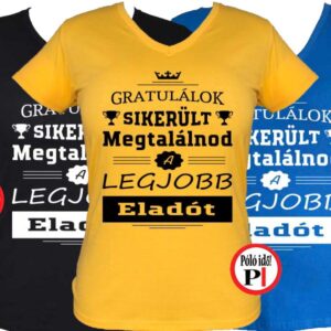 gratulálok eladó póló női