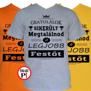 gratulálok festő póló