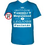 gratulálok focis póló vkék