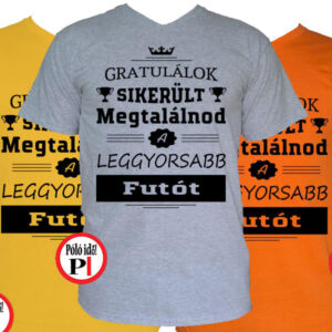 gratulálok futó póló