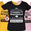 gratulálok gitáros póló női