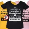 gratulálok katona póló női
