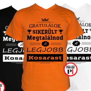 gratulálok kosaras póló