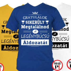 gratulálok legénybúcsú póló