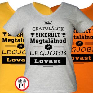 gratulálok lovas póló női