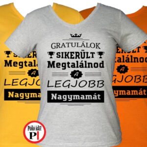 gratulálok mama póló női