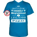 gratulálok nagypapa póló vkék