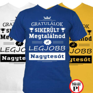gratulálok nagytestvér póló