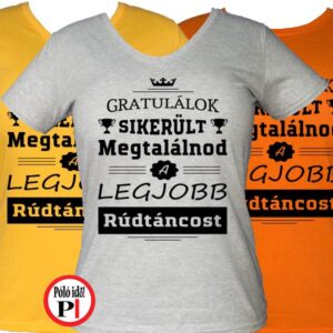 gratulálok rúdtáncos póló női