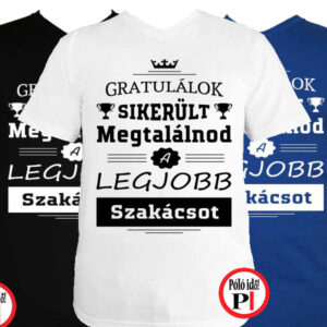 gratulálok szakács póló