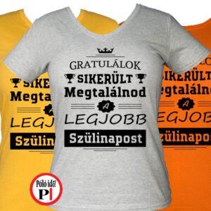 gratulálok szülinapi póló női