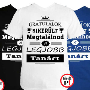gratulálok tanár póló