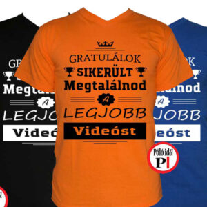 gratulálok videós póló