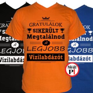 Gratulálok vízilabda póló