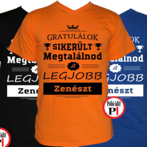gratulálok zenekaros póló
