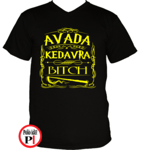 harry potter póló bitch fekete
