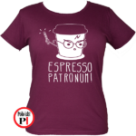 harry potter póló espresso patronum burgundi