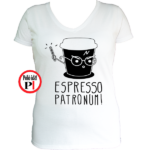 harry potter póló espresso patronum fehér