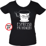 harry potter póló espresso patronum fekete