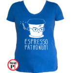 harry potter póló espresso patronum kék