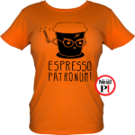 harry potter póló espresso patronum narancs