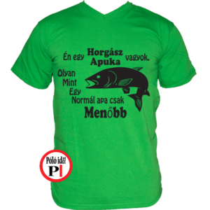 horgász póló apának