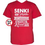 kriptós póló tökéletes piros