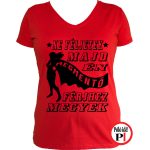 lánybúcsú póló szuperhős piros