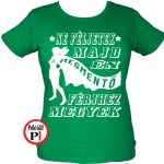 lánybúcsú póló szuperhős zöld