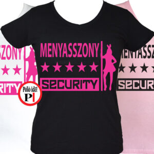 lánybúcsú póló security